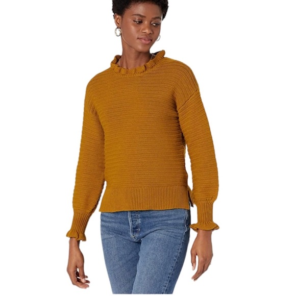 Madewell Ruffle Neck Sweater - Picture 5 of 11